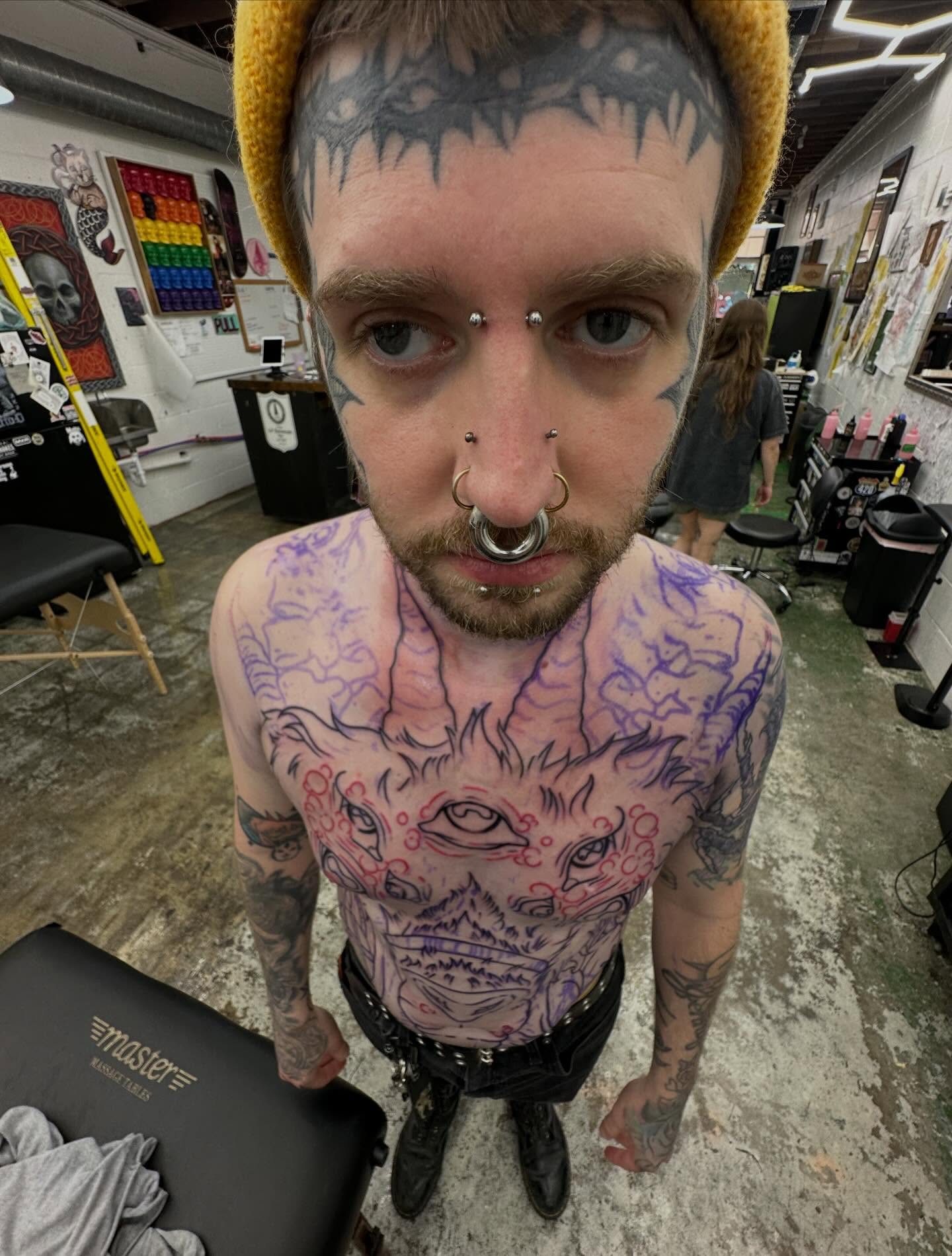Tattoo by @ugh_mychaela โ dotwork