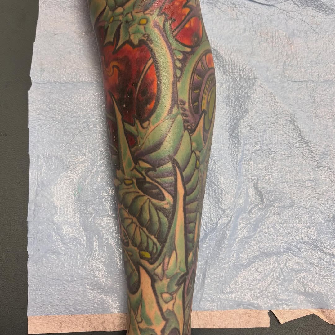 Tattoo by @musashi915 — new_school, dark_realism