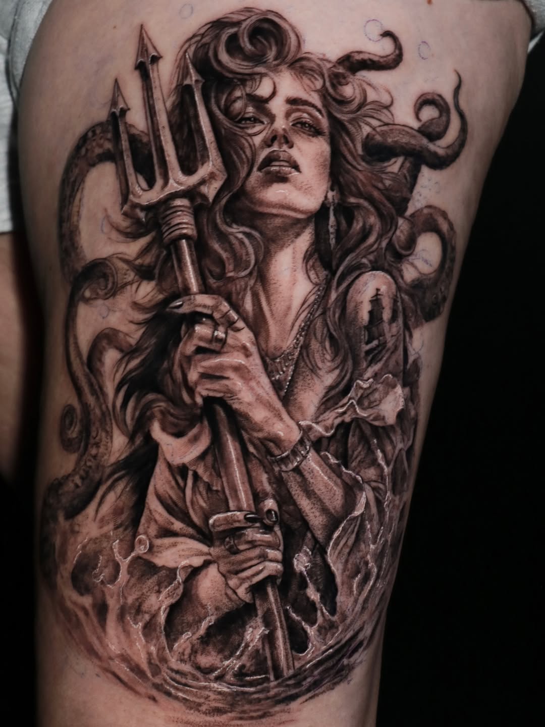 Tattoo work at DC Tattoo Expo 2026 (cancelled)