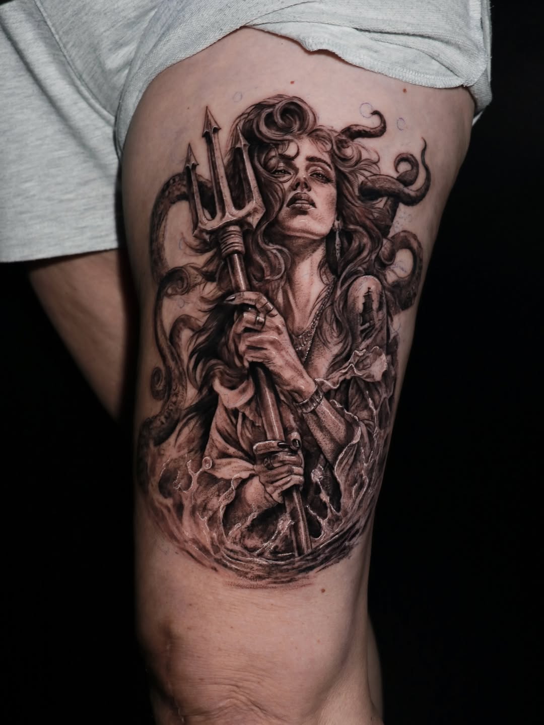 Tattoo work at DC Tattoo Expo 2026 (cancelled)