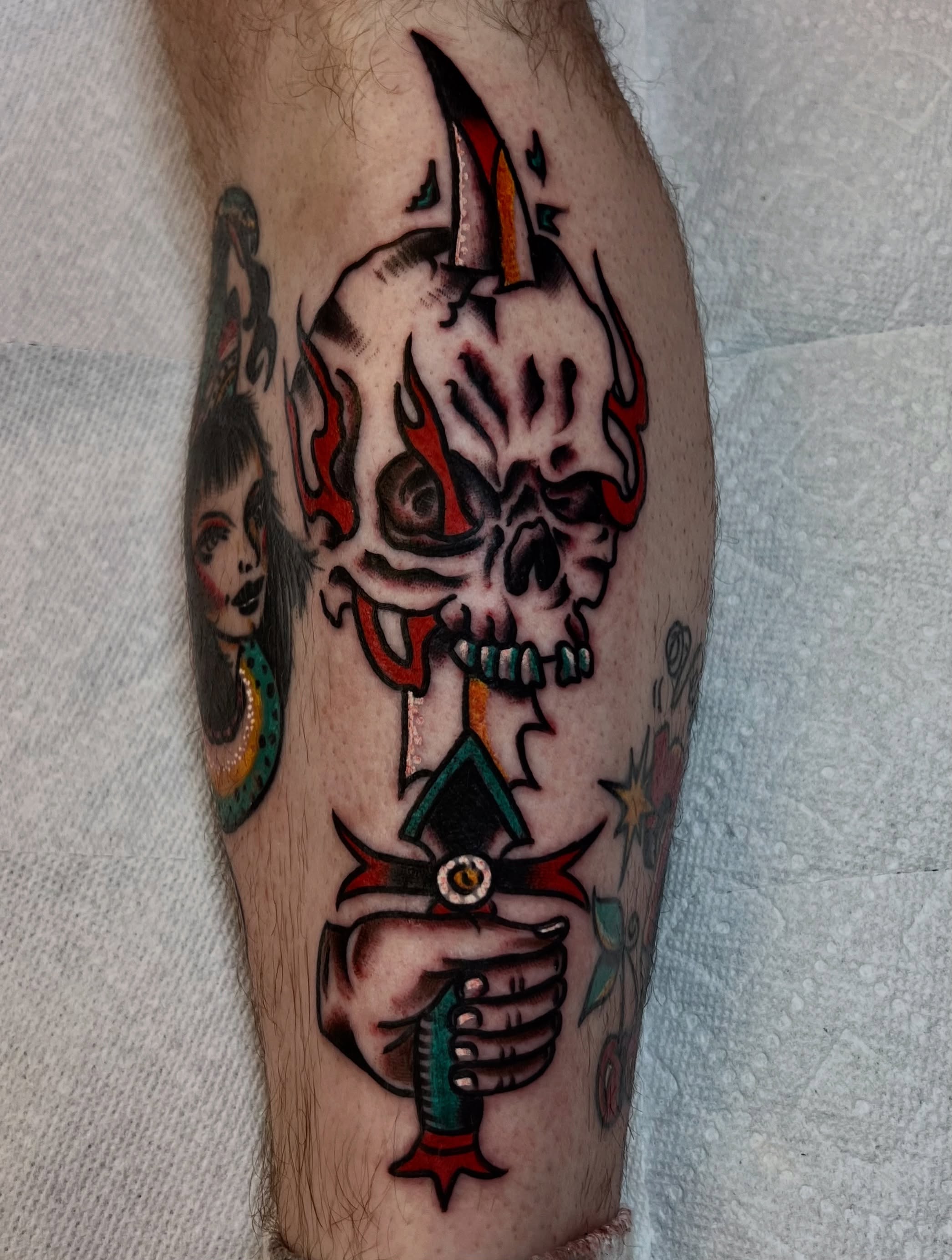 Tattoo by @sodablob — american_traditional