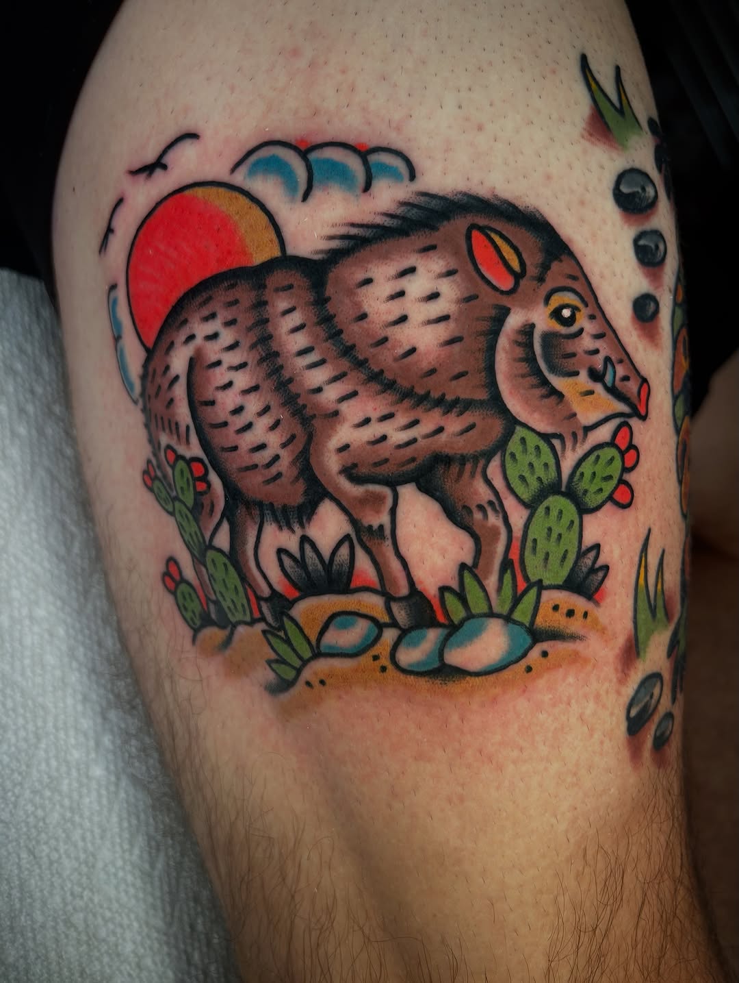 Tattoo by @kit.creates โ american_traditional