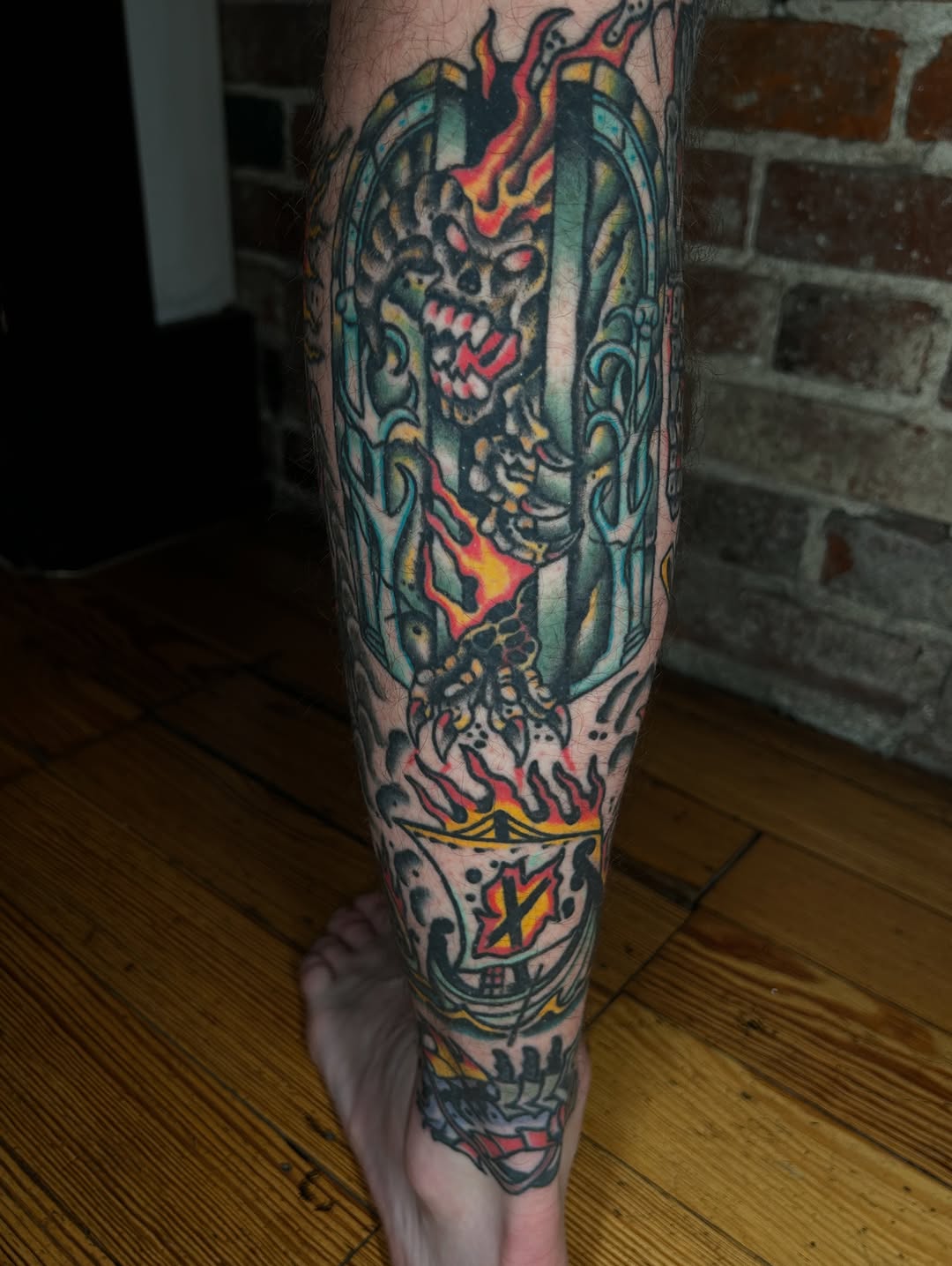 Tattoo by @kit.creates โ american_traditional, neo_traditional