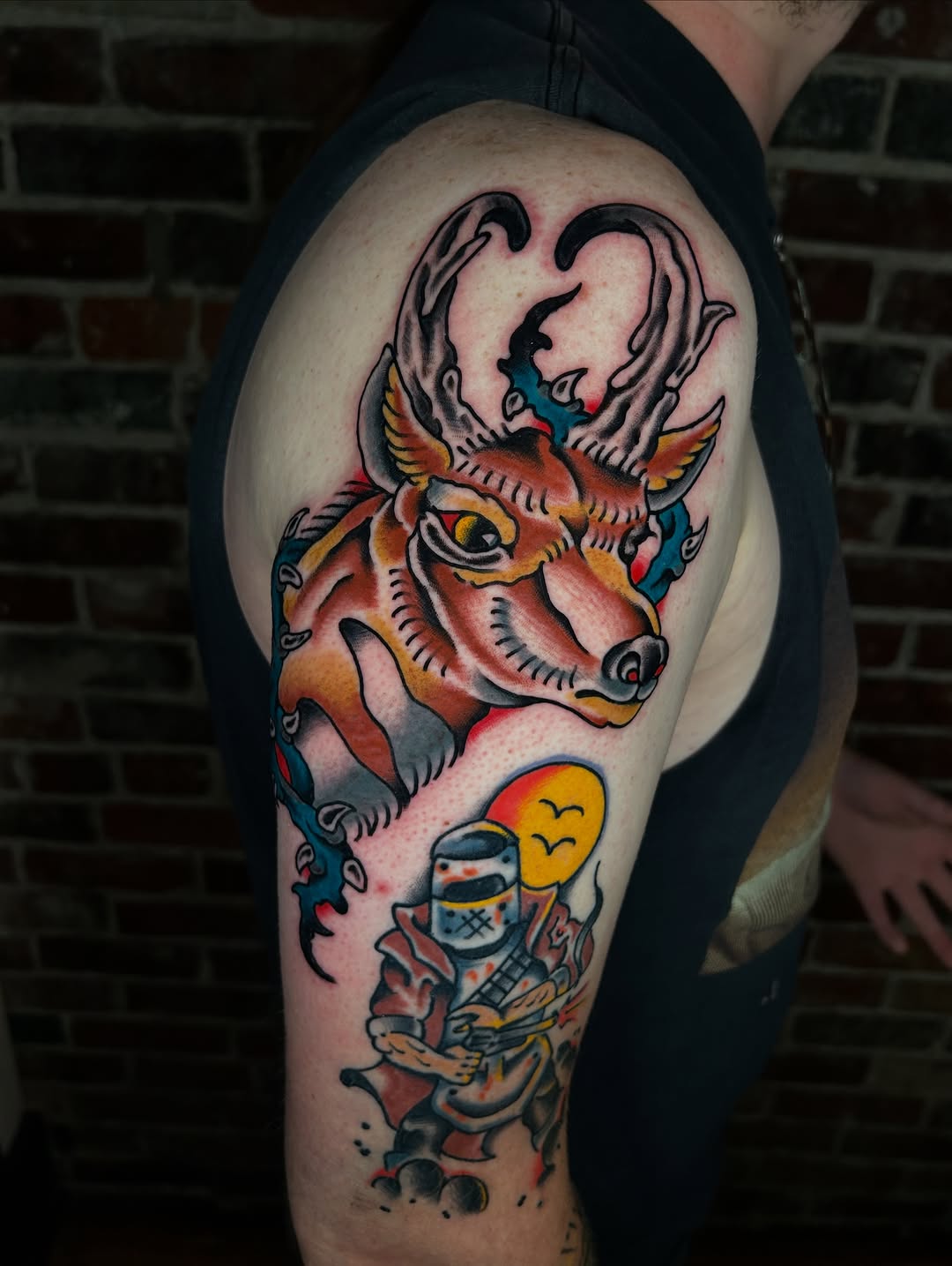 Tattoo by @kit.creates โ american_traditional, neo_traditional