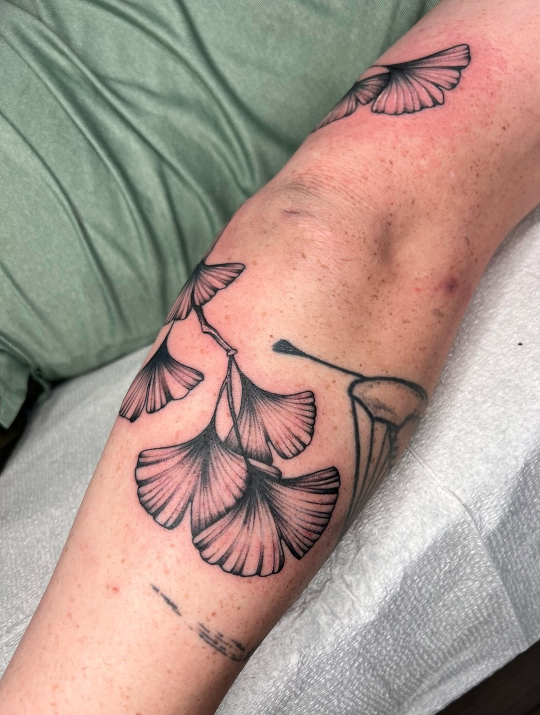Tattoo by @michelle.chamerlik โ fine_line, black_and_grey