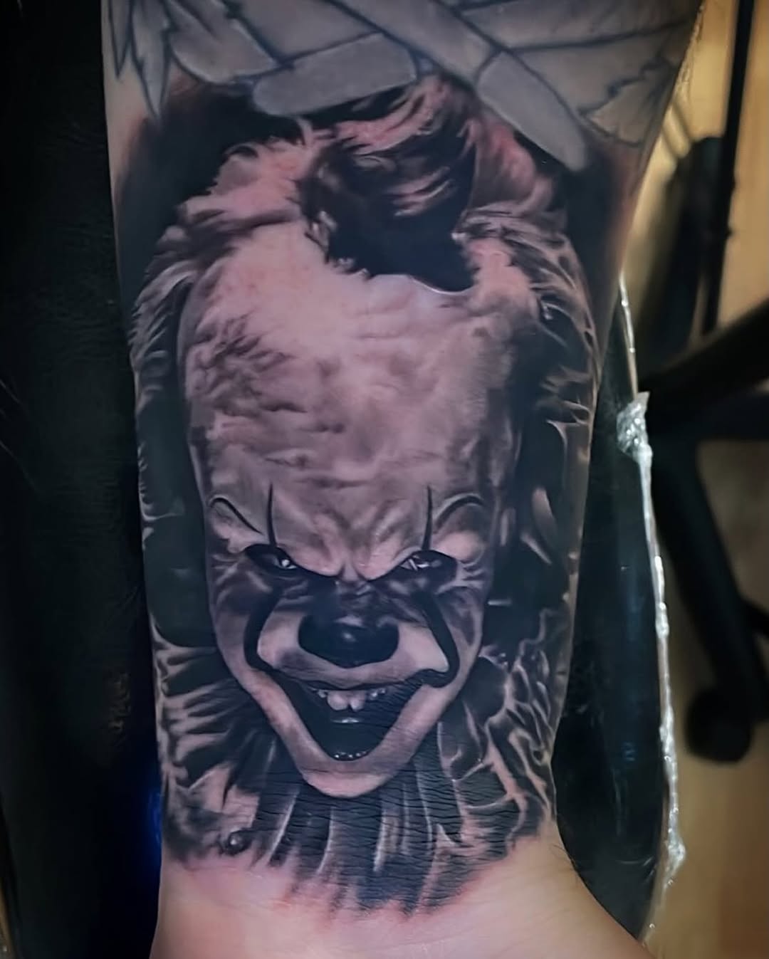 Tattoo by @jrotattoos — realism, black_and_grey