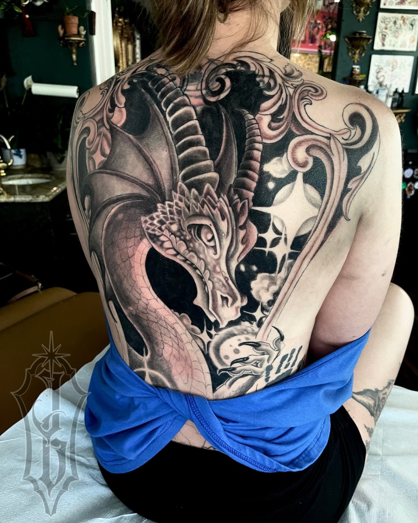 Tattoo by @j.breeziee — black_and_grey, realism