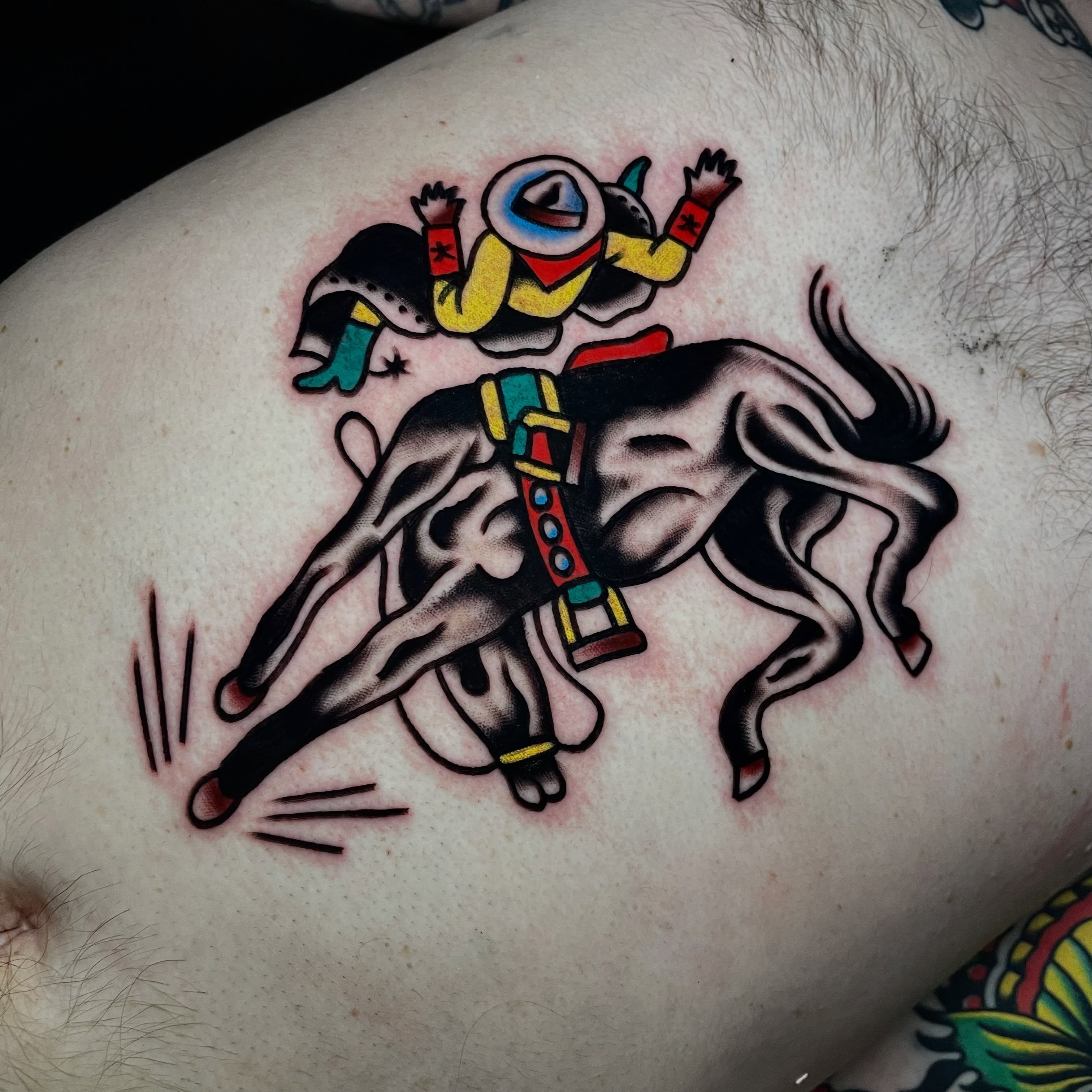 Tattoo by @trash.fires — american_traditional