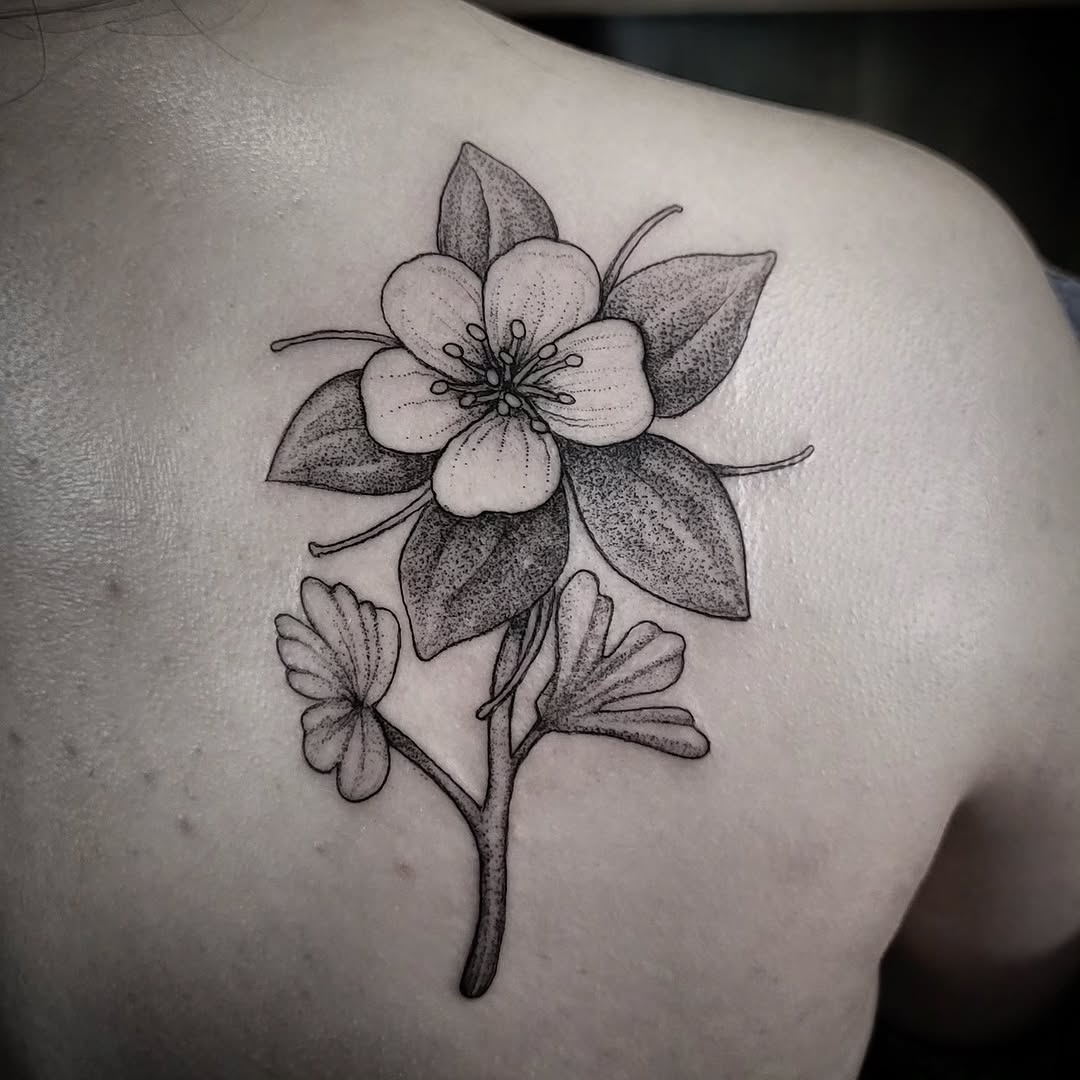 Tattoo by @el_tejon โ dotwork, black_and_grey