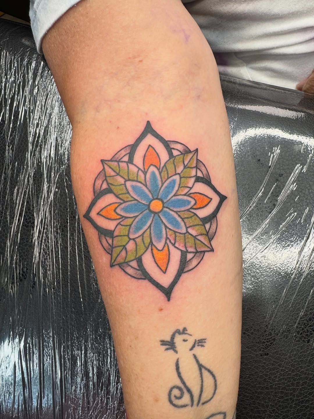 Tattoo by @joelsmithtattoo — geometric, ornamental