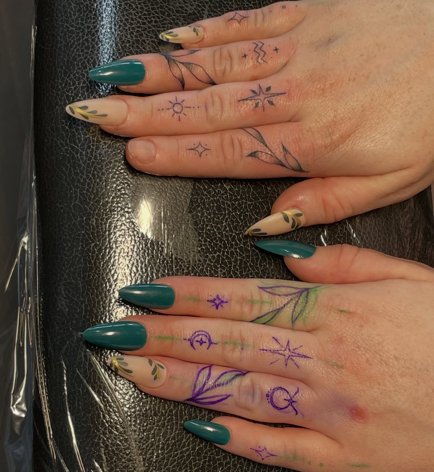 Tattoo by @skullinkmarie β fine_line, geometric