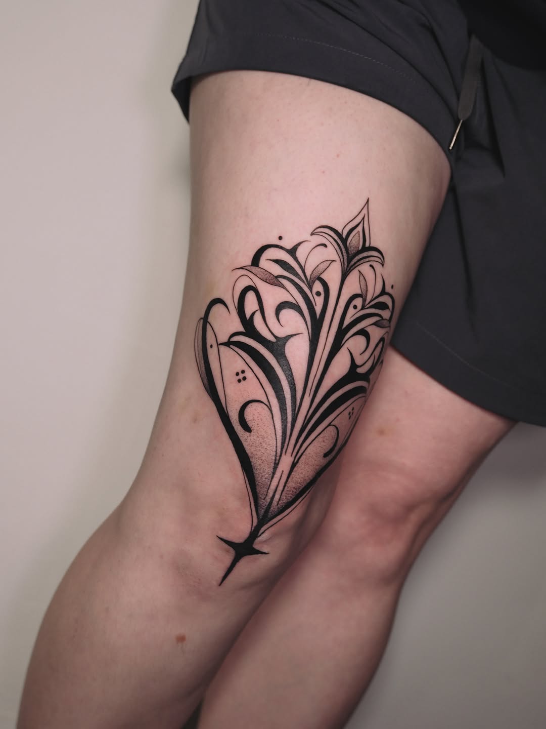 Tattoo by @velvet_corpse — ornamental, dotwork