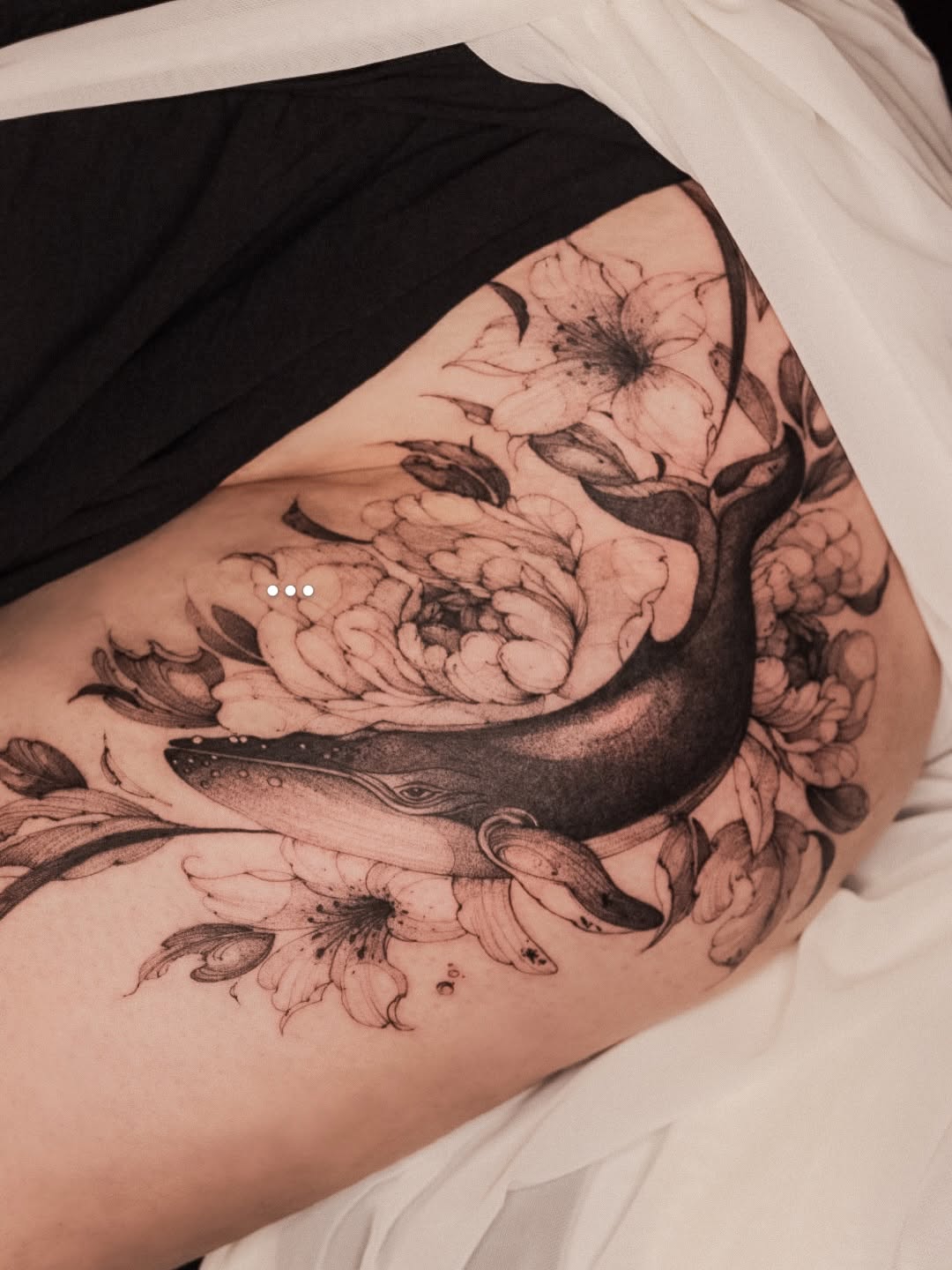 Tattoo by @merry_tattoo — black_and_grey, realism