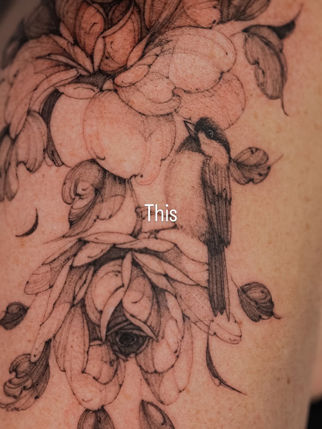 Tattoo by @merry_tattoo — fine_line, black_and_grey