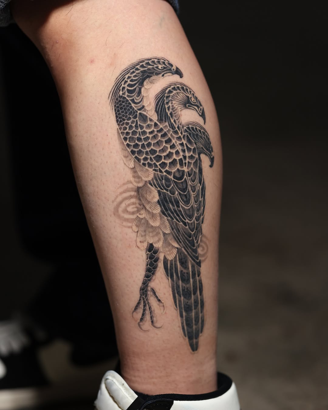 Tattoo by @greedorbs — japanese_irezumi, black_and_grey
