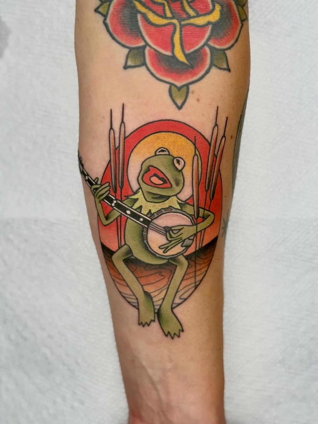 Tattoo by @curtisstairstattoo — american_traditional, new_school