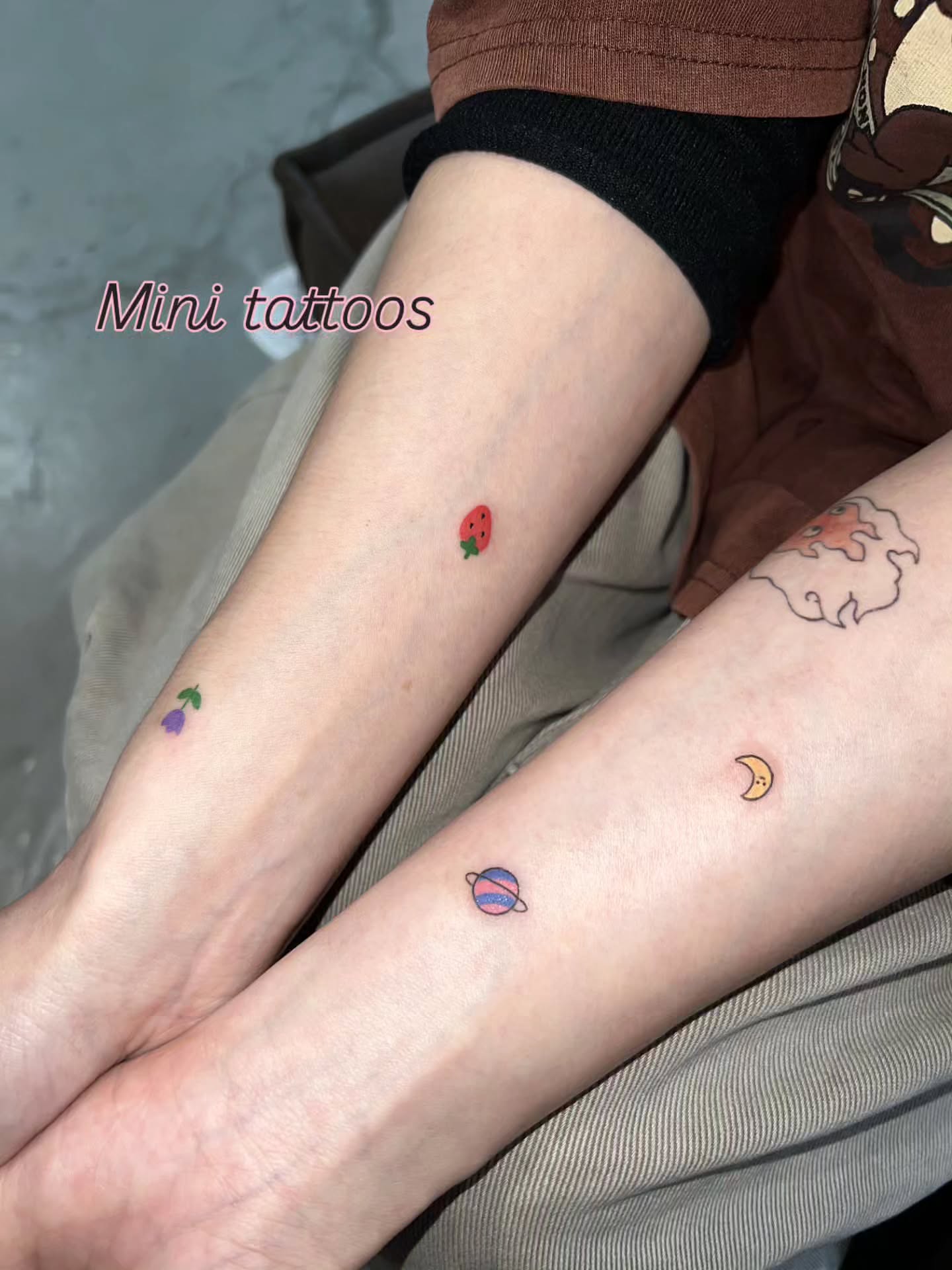 Tattoo by @piggy_boogy — minimalist