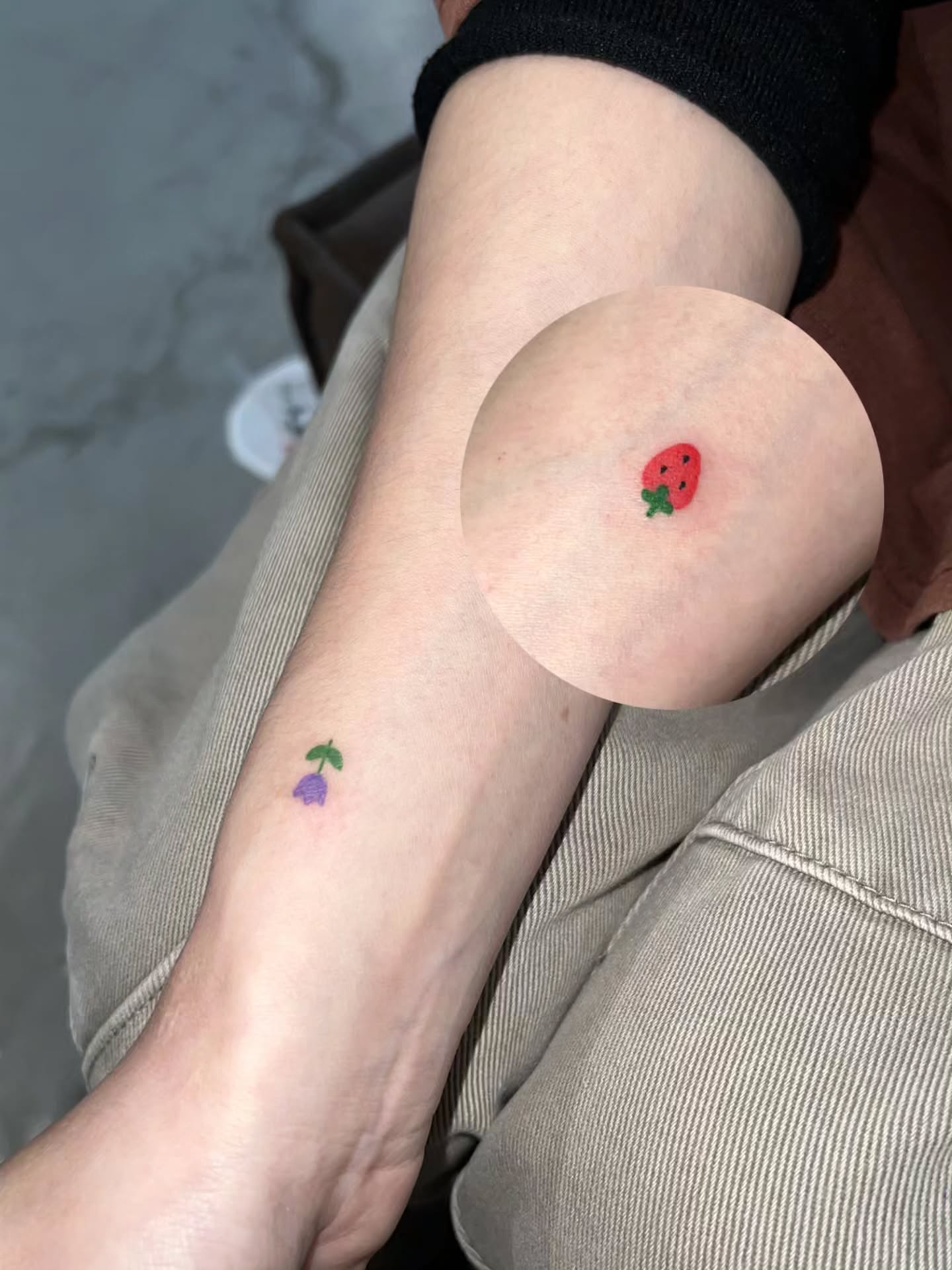 Tattoo by @piggy_boogy — dotwork
