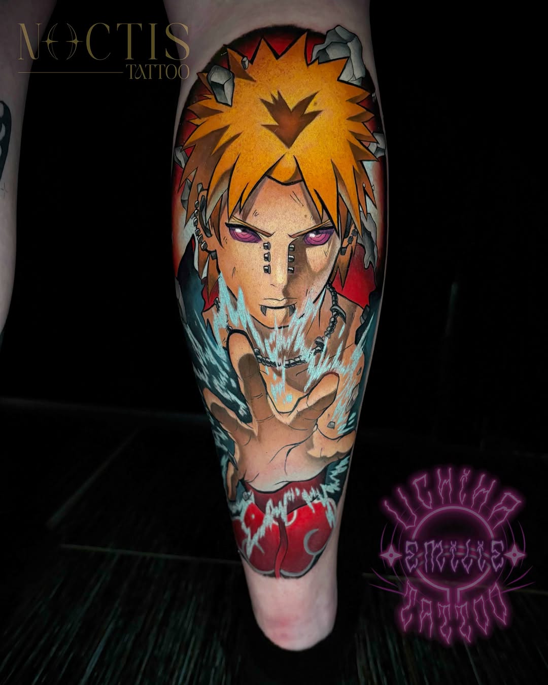 Tattoo by @uchiha_emilietattoo β anime, realism