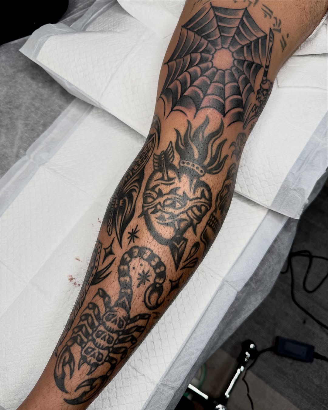 Tattoo by @allo_tattooer — american_traditional, black_and_grey