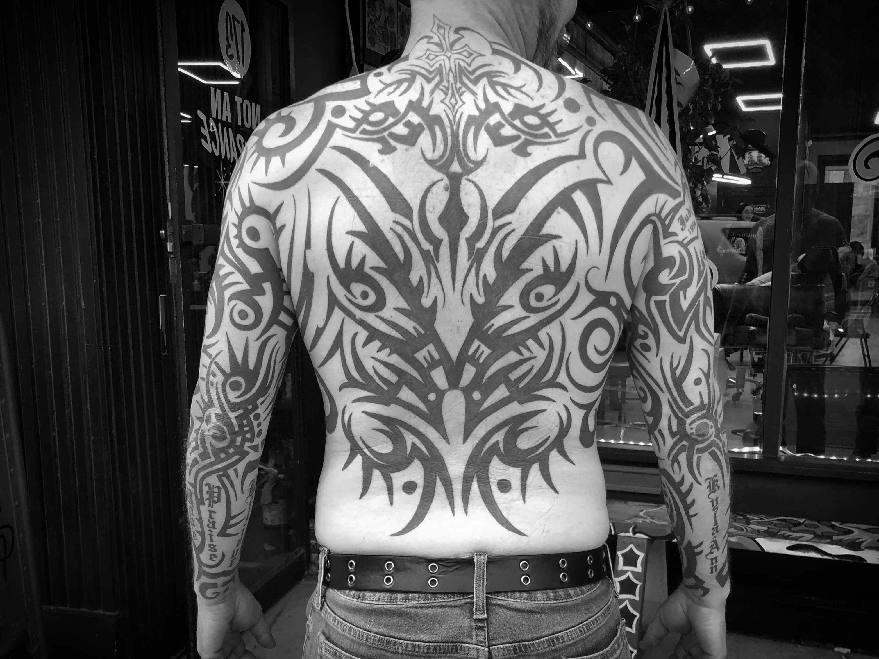 Tattoo by @marble_tattoos — tribal