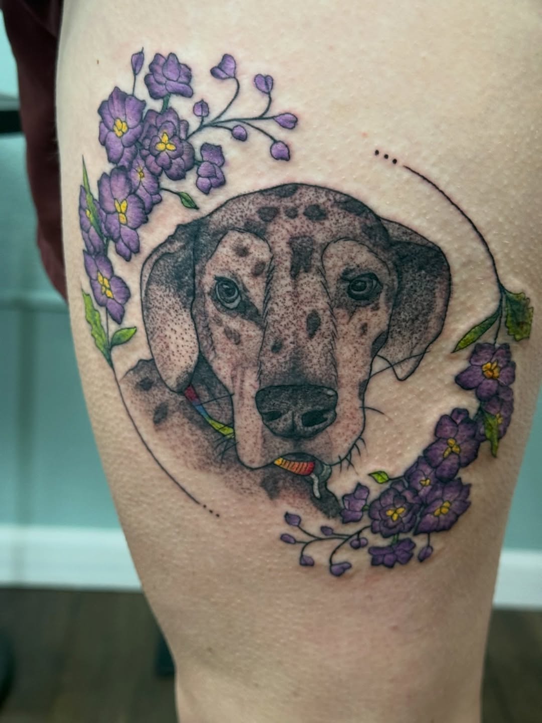 Tattoo by @michellebalhantattoos โ realism, fine_line