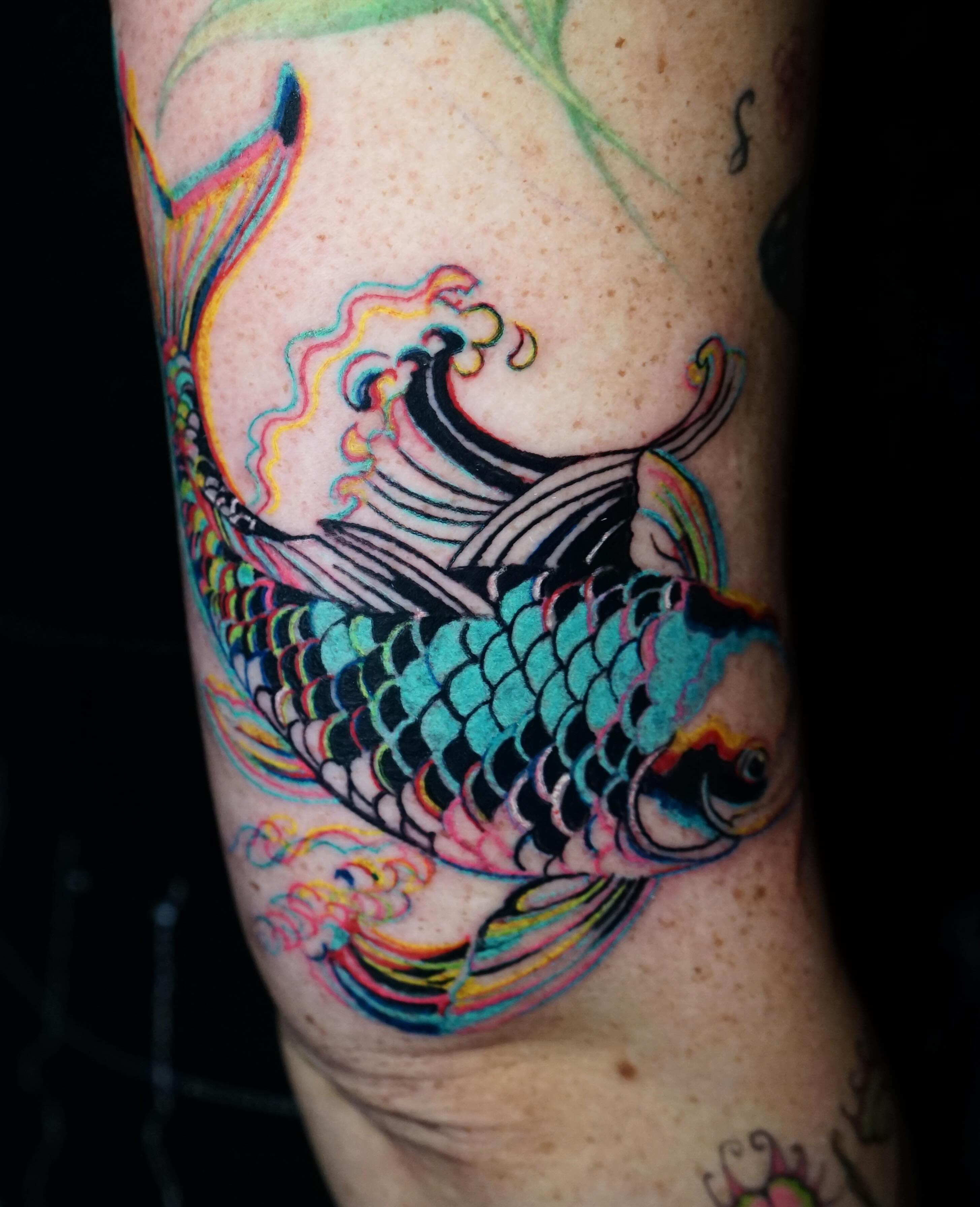 Tattoo by @nyahzul — new_school, japanese_irezumi