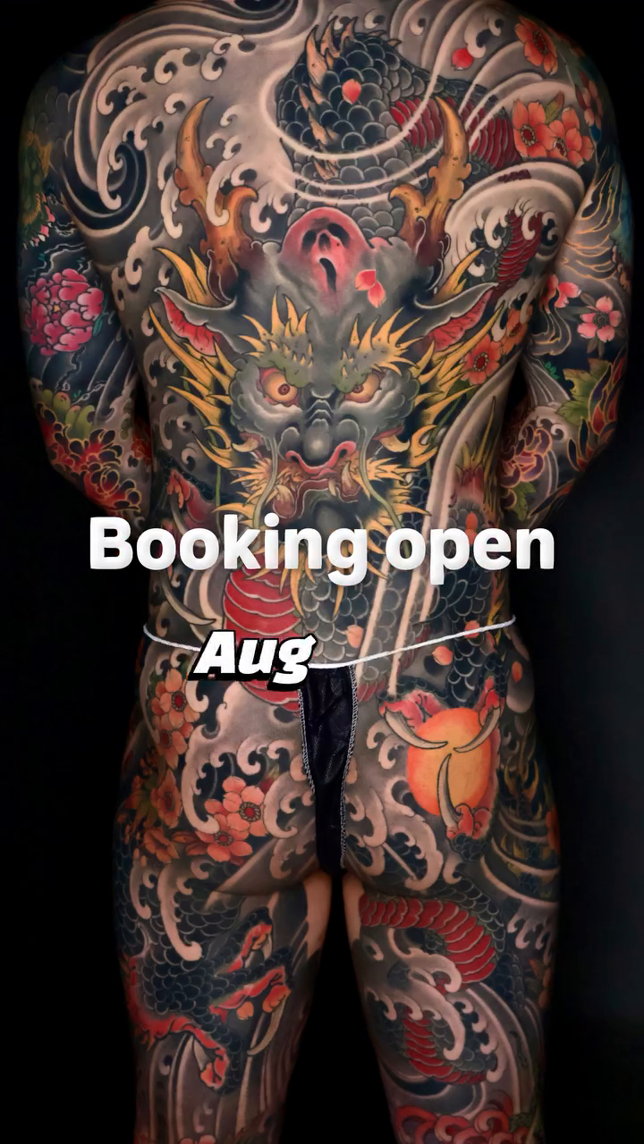 Full body Japanese Irezumi Japanese tattoo on the thigh by Hocheon