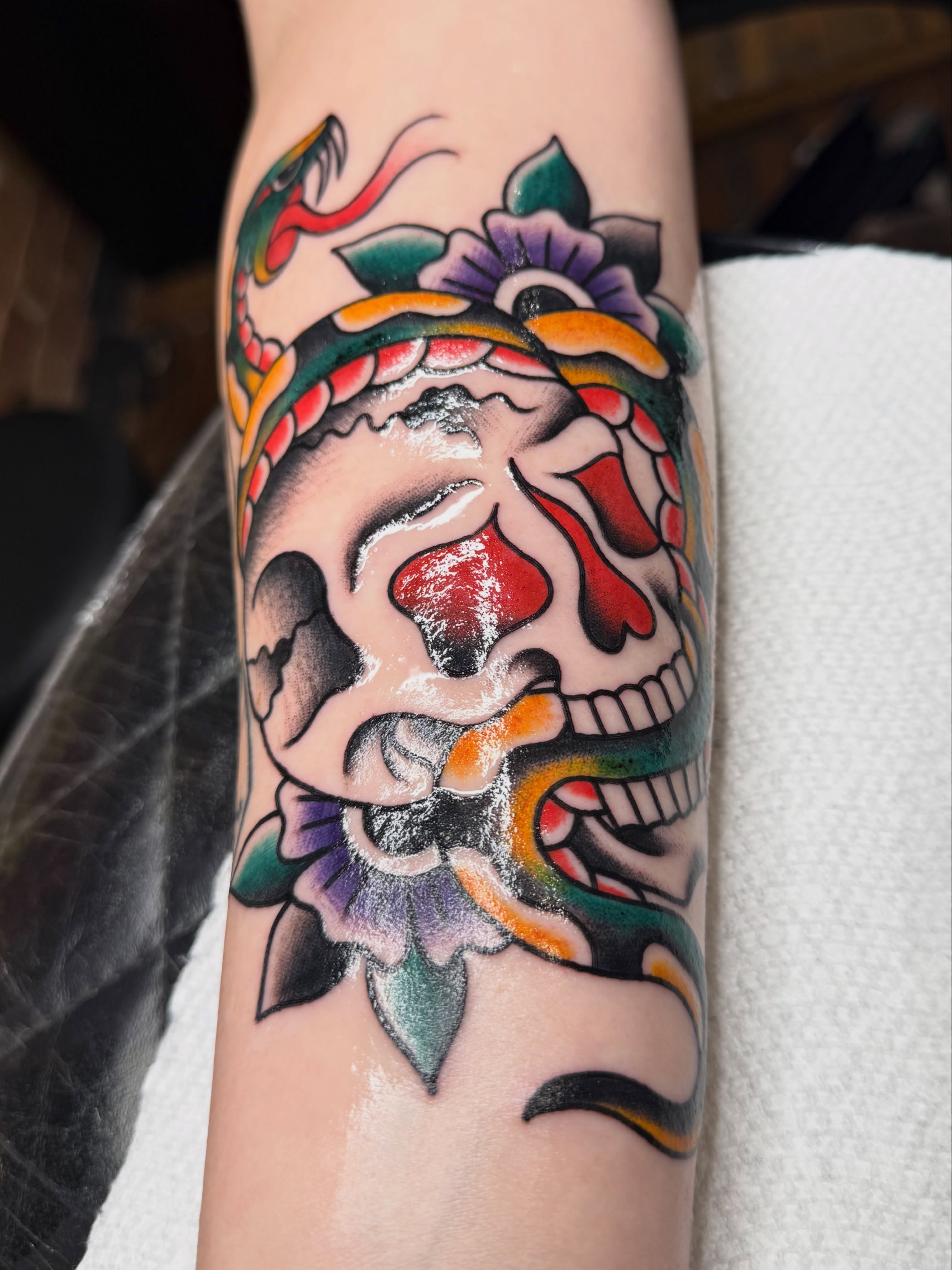 Tattoo by @logansightart — american_traditional