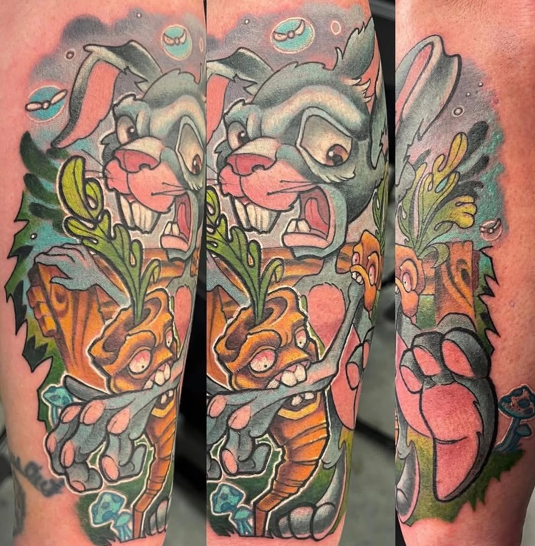 Tattoo by @artofpaulhicks — new_school
