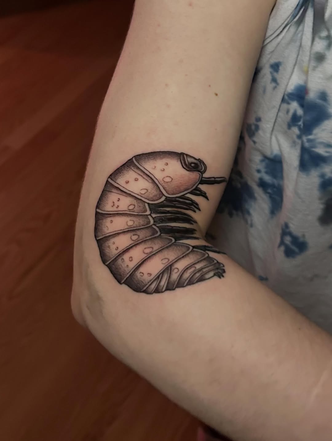 Tattoo by @wldspce — black_and_grey, realism