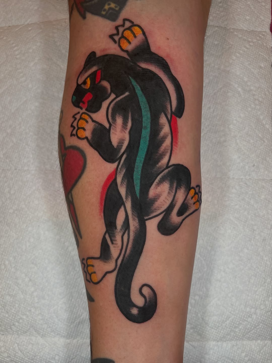 Tattoo by @joecorraltattooer — american_traditional, black_and_grey