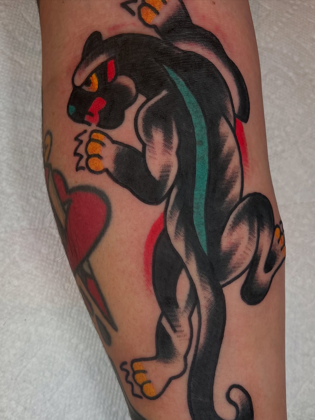 Tattoo by @joecorraltattooer — american_traditional, black_and_grey