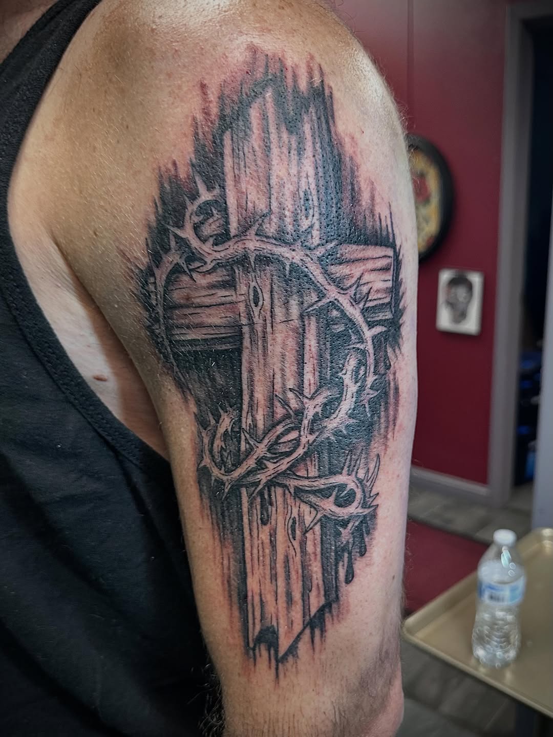Tattoo by @mikailajean.designs — black_and_grey, realism