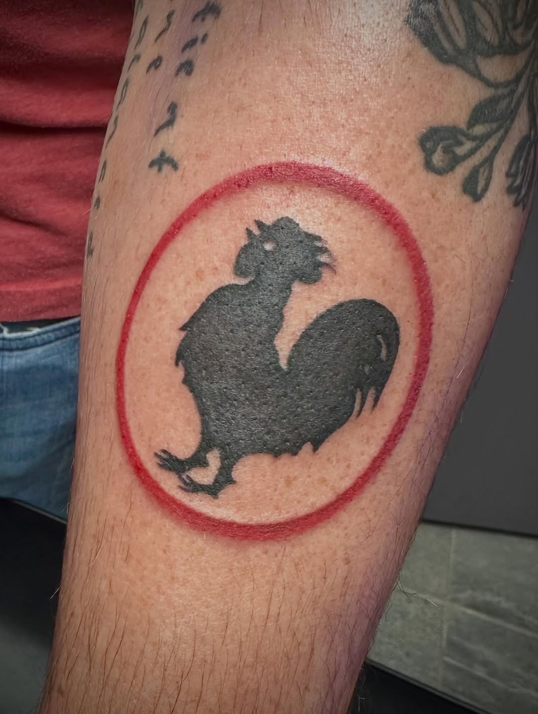 Tattoo by @mikailajean.designs — blackwork