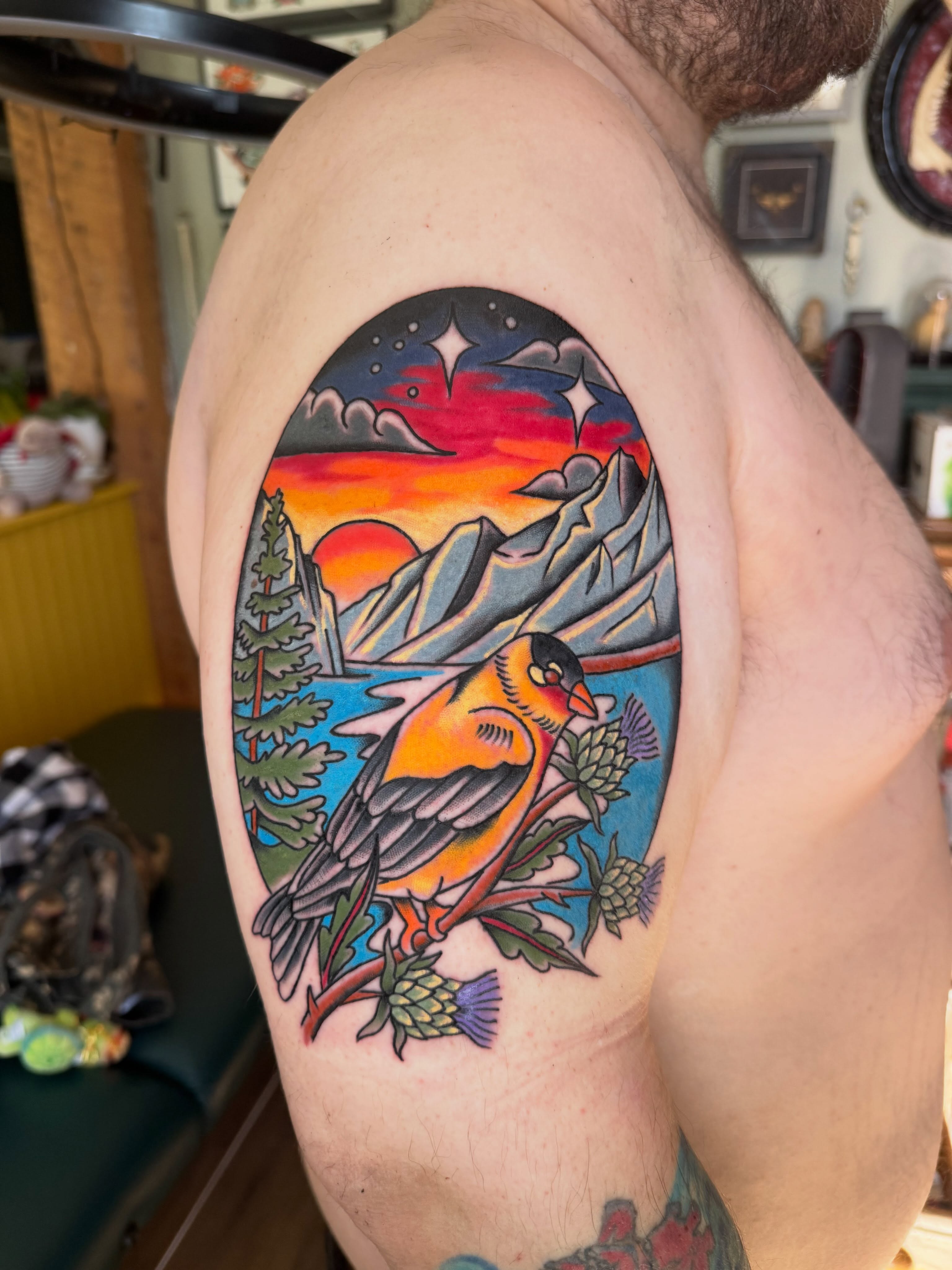 Tattoo by @megz_tattz — american_traditional