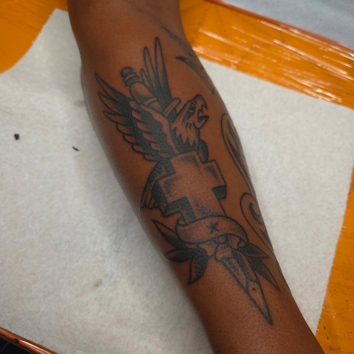 Tattoo by @claytontattooer — american_traditional