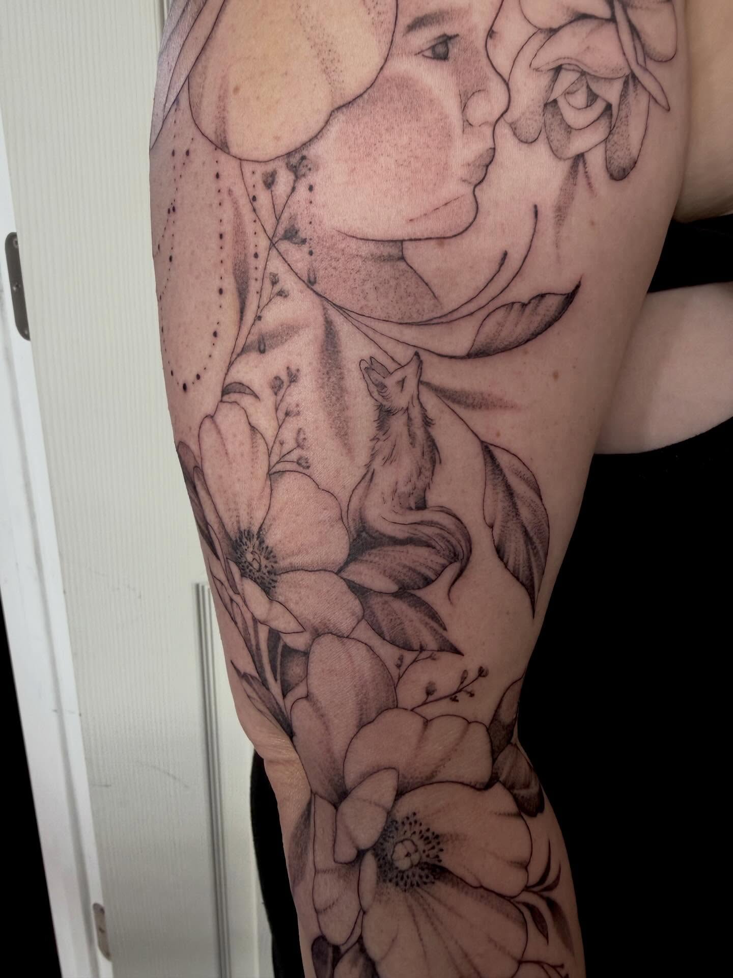 Tattoo by @whip_spurstattoo — black_and_grey, realism