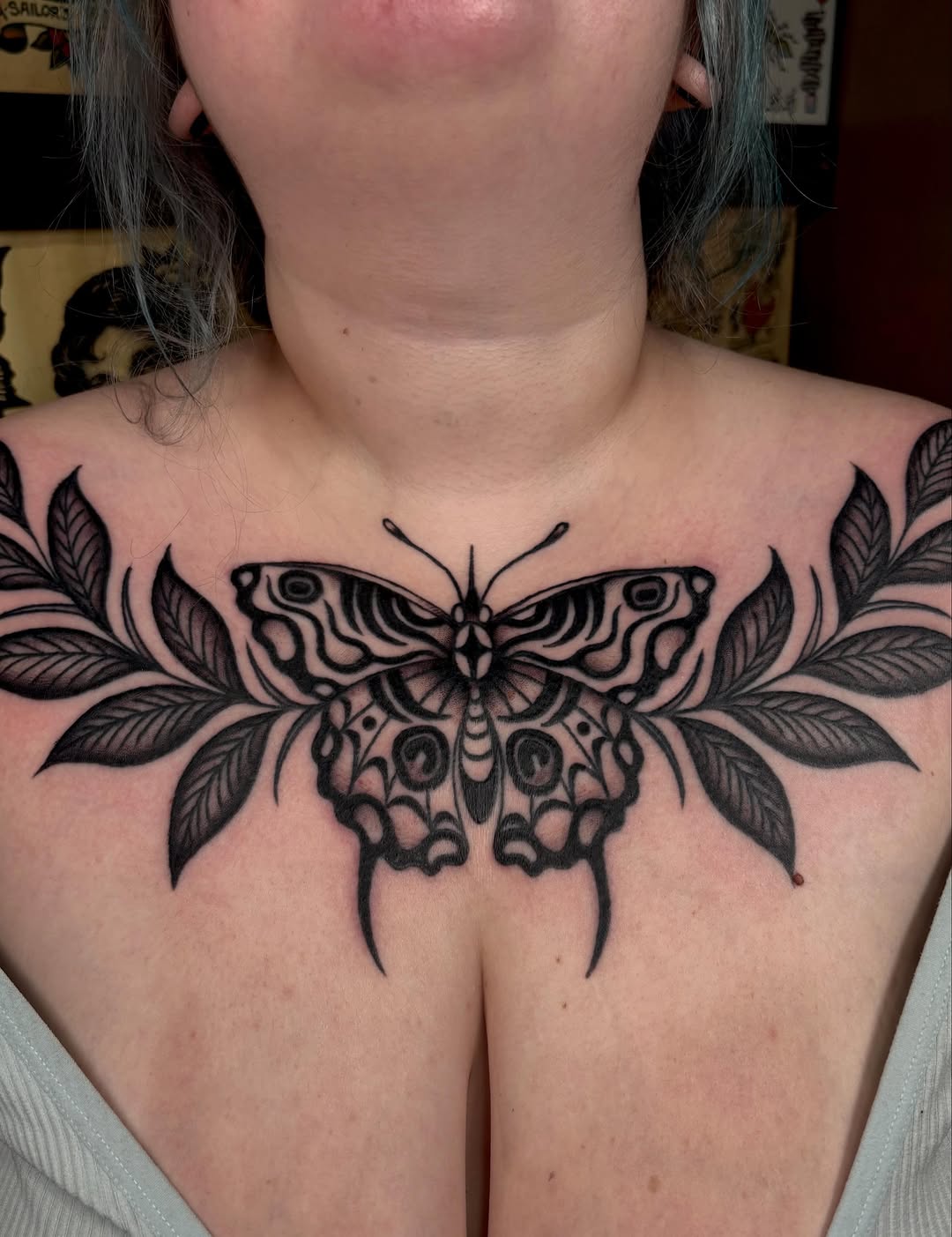 Tattoo by @lallysee — blackwork, ornamental