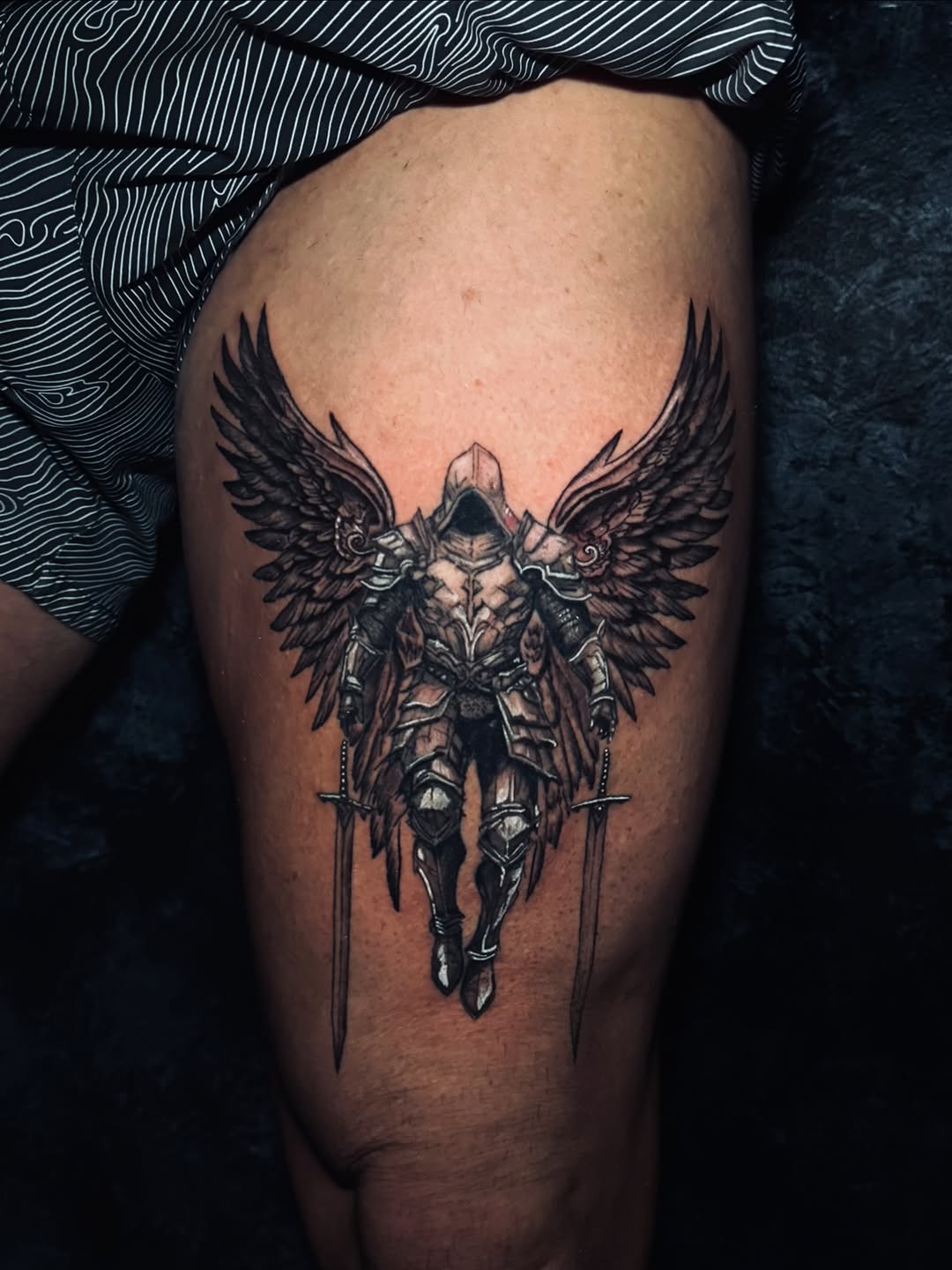 Tattoo by @paolainkart — realism, black_and_grey