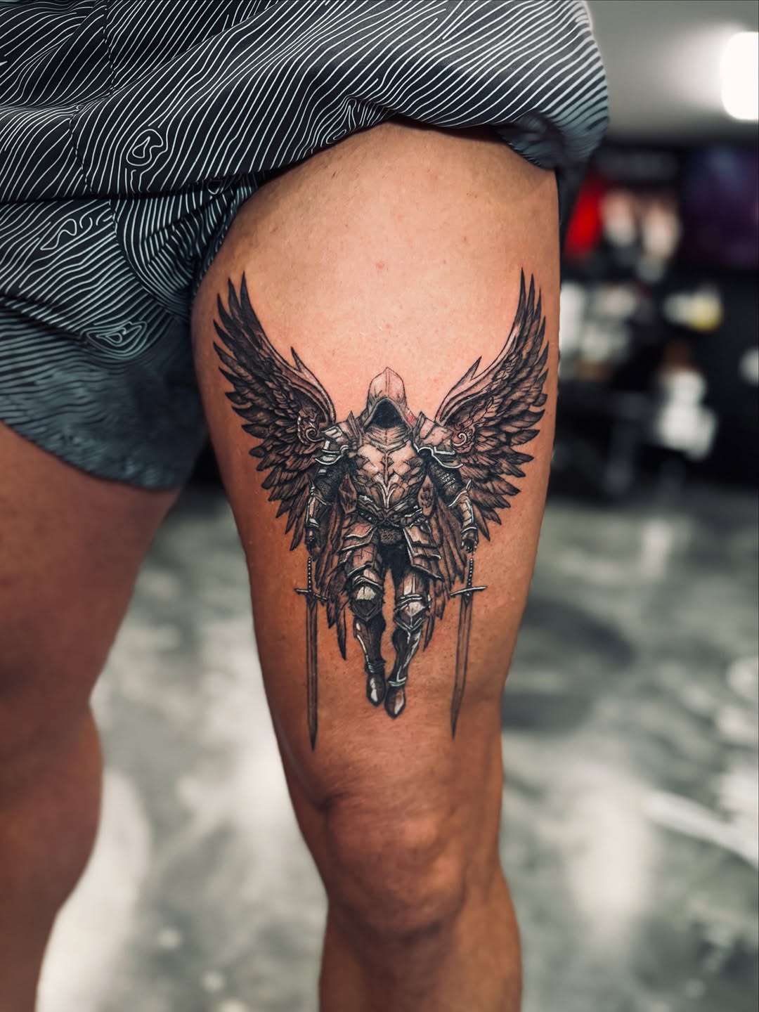 Tattoo by @paolainkart — realism, black_and_grey