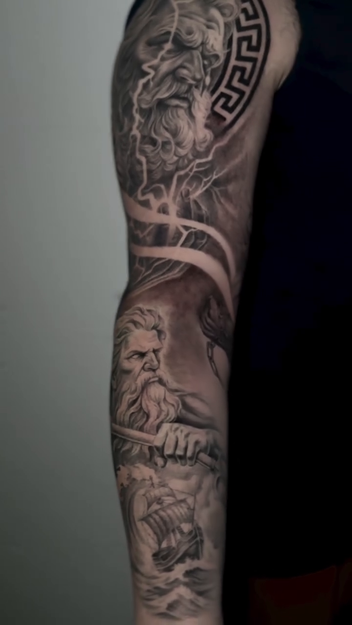 Tattoo by @tattoosbybradi — realism, black_and_grey
