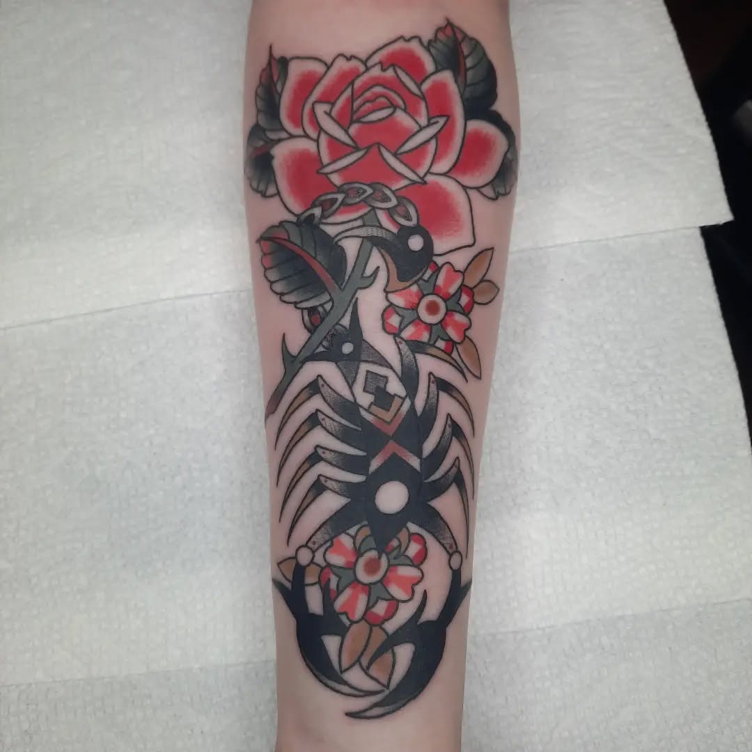 Tattoo by @k8carley_tattoos — american_traditional