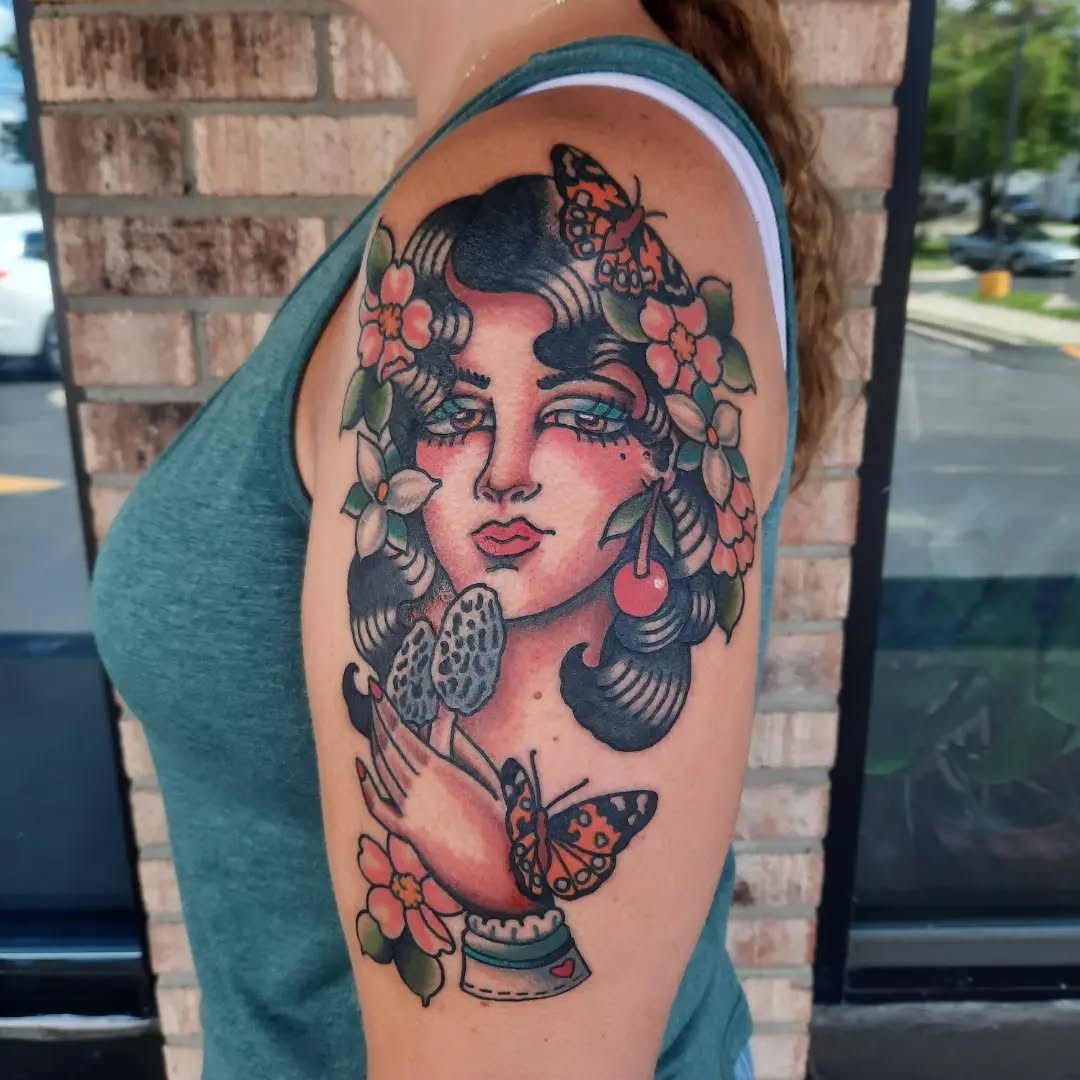 Tattoo by @k8carley_tattoos — neo_traditional, realism
