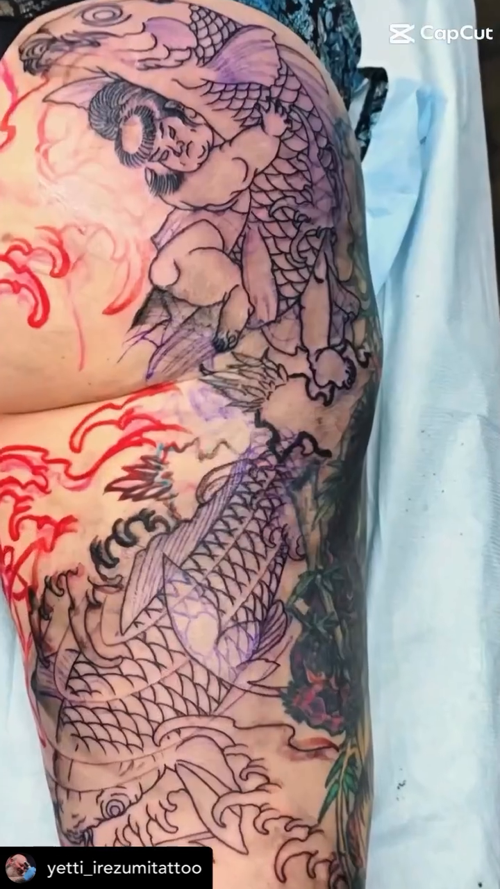 Tattoo by @michellebalhantattoos โ japanese_irezumi