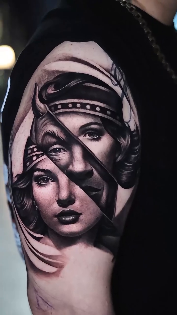 Tattoo by @tattoosbymartin21 — realism, black_and_grey