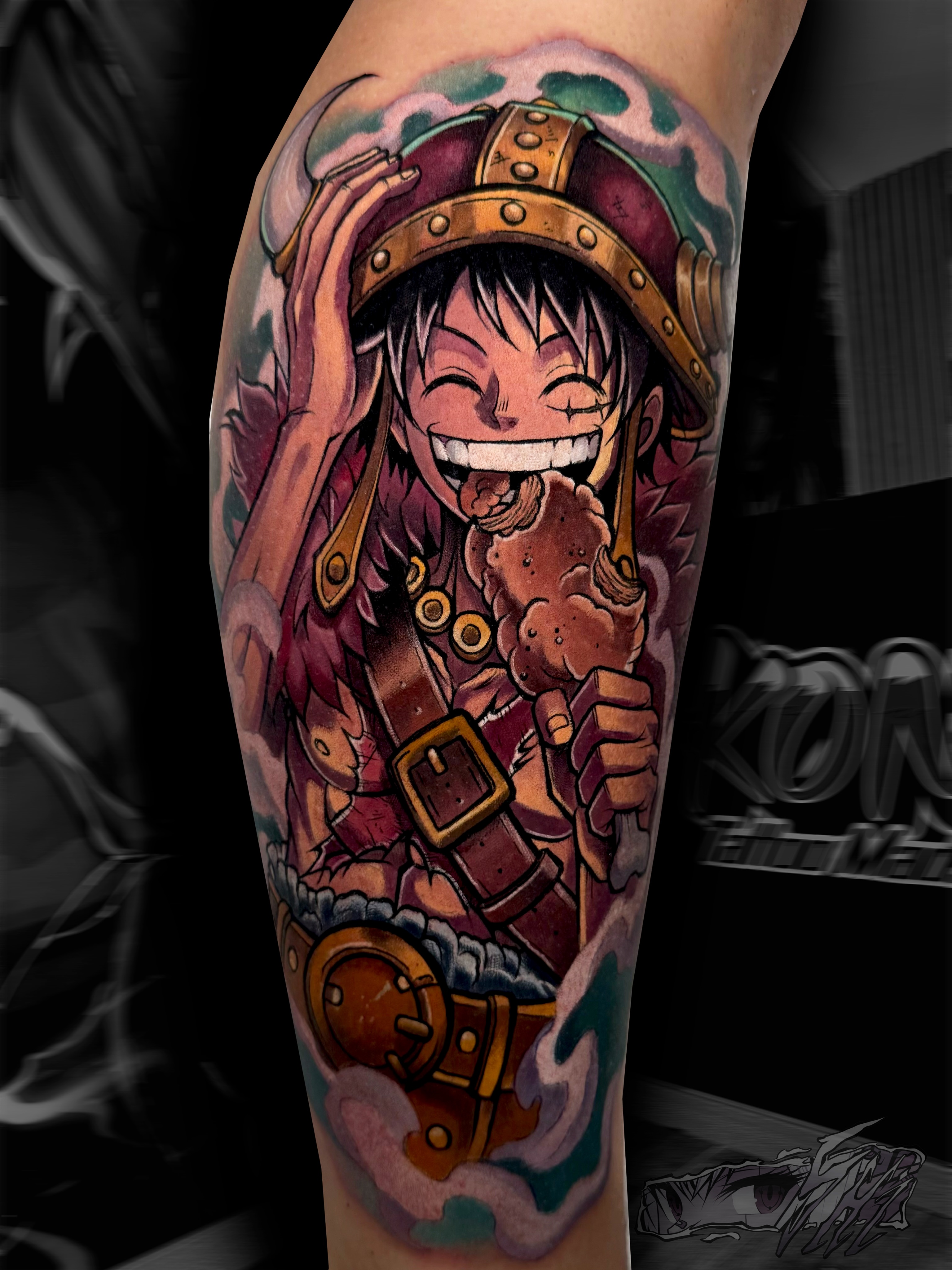 Tattoo by @ivanpelegrinmedina — anime