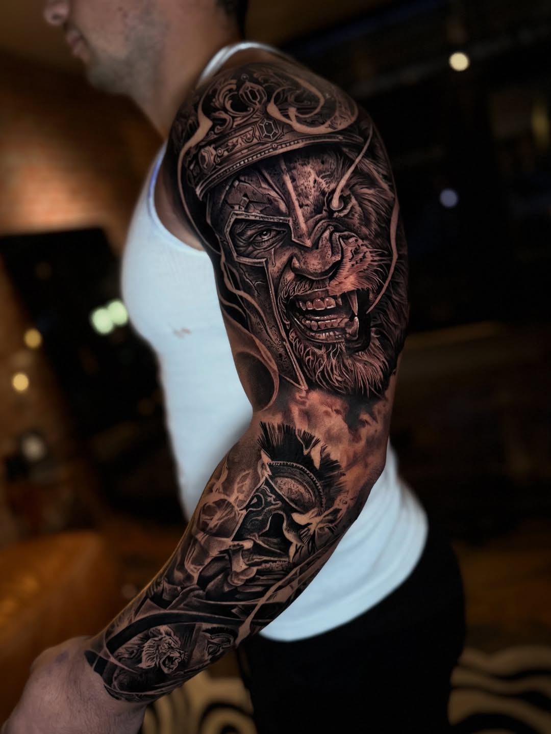 Tattoo work at Middle Tennessee Tattoo Expo 2026