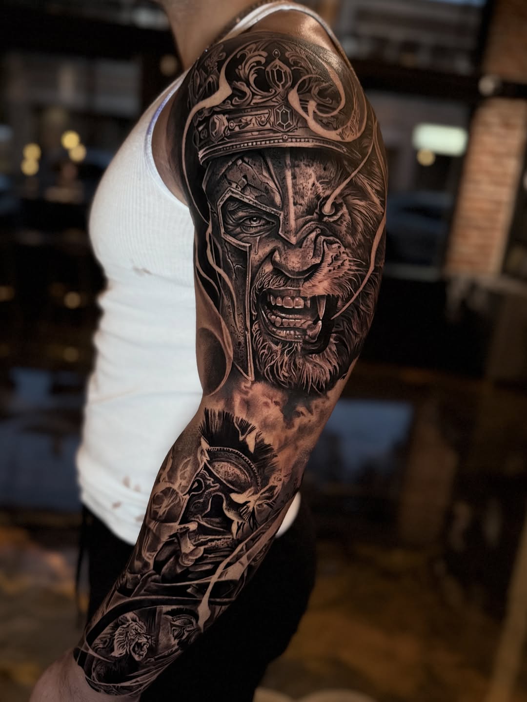 Tattoo work at Middle Tennessee Tattoo Expo 2026
