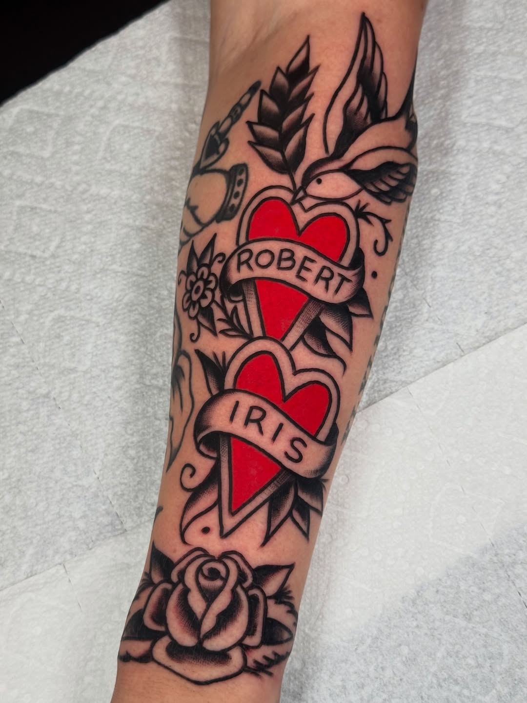 Tattoo by @jojobentontattoo — american_traditional